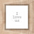 'I Love Us' - 8X8 Sign