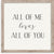 10 X 10 Box Sign All Of Me Loves All Of You