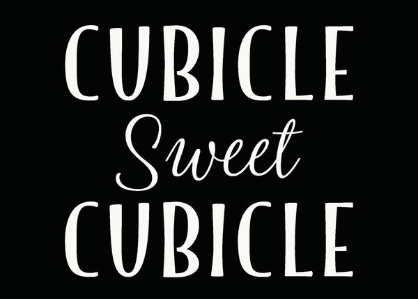 Cubicle Sweet Cubicle - 5X7 Box Sign – Sixtrees cubicle-sweet-cubicle-5x7-box-sign-sixtrees