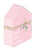 'You Are Loved' - 5X7 Solid Block Baby Sign, Pink/Blue