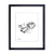 Noah Wooden Picture Frame 4X6, 5X7, 8X10 Black, White, Grey and Blue