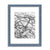 Ethan Wood Matted Picture Frame - 16X20 or 11X14 - Black, White, Grey, Natural, Mauve