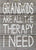 5 X 7 Box Sign Grandkids Are Therapy