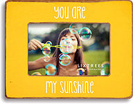 4 X 6 Yellow Picture Frame You Are My Sunshine