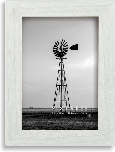 4 X 6 White & Gray Picture Frame Lawrence