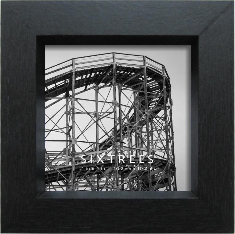 4 X 4 Black Picture Frame Ethan