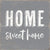 Home Sweet Home - 6X6 Box Sign