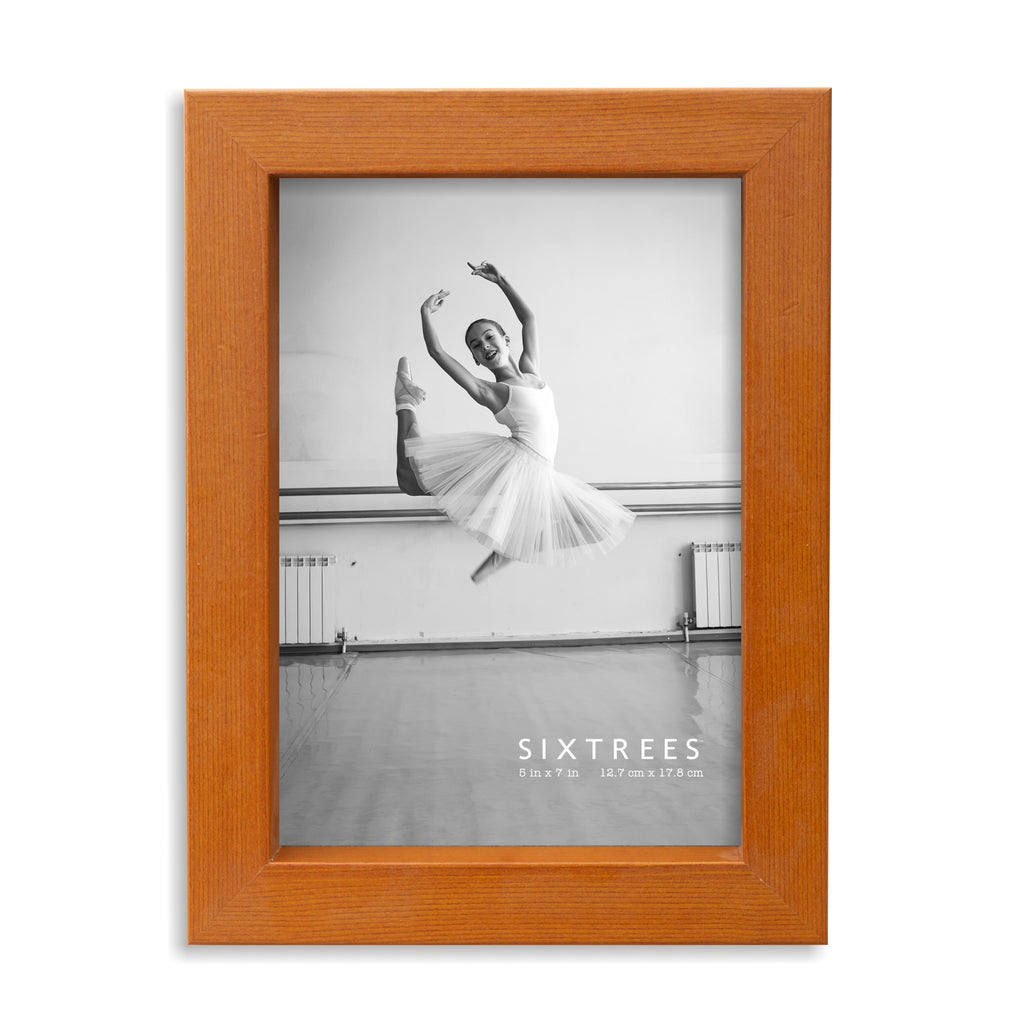 Kelley Burl Wooden Frames, 4X6, 5X7, 8X10 Natural, Brown, Cocoa