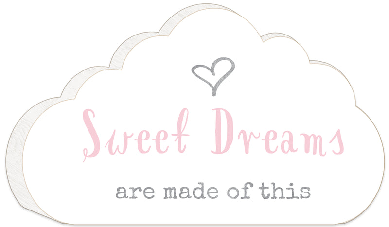 'Sweet Dreams Are Made Of This' - 12X7 Cut Out, Baby Girl