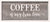 'Coffee Is My True Love' - 7X16 Framed Wooden Sign, Black or Grey