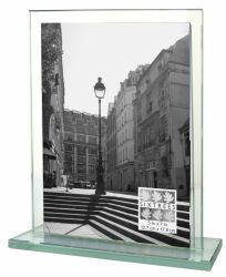 Deco Glass Vertical Picture Frame 5X7