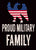 Proud Military Family - 5X7 Box sign