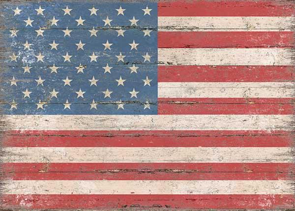 American Flag - 5X7, 5X11, 6X11 Box Sign