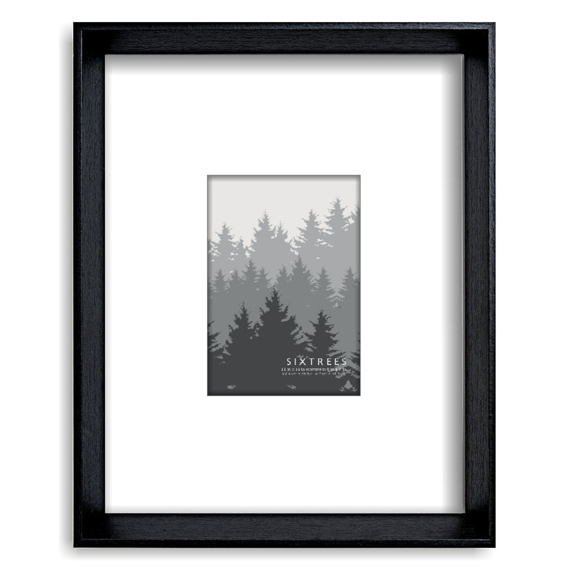 Stark Matted Collection Deep Wood Picture Frames -11X14 or 16X20 mats to 5X7, 8X10 or 11X14