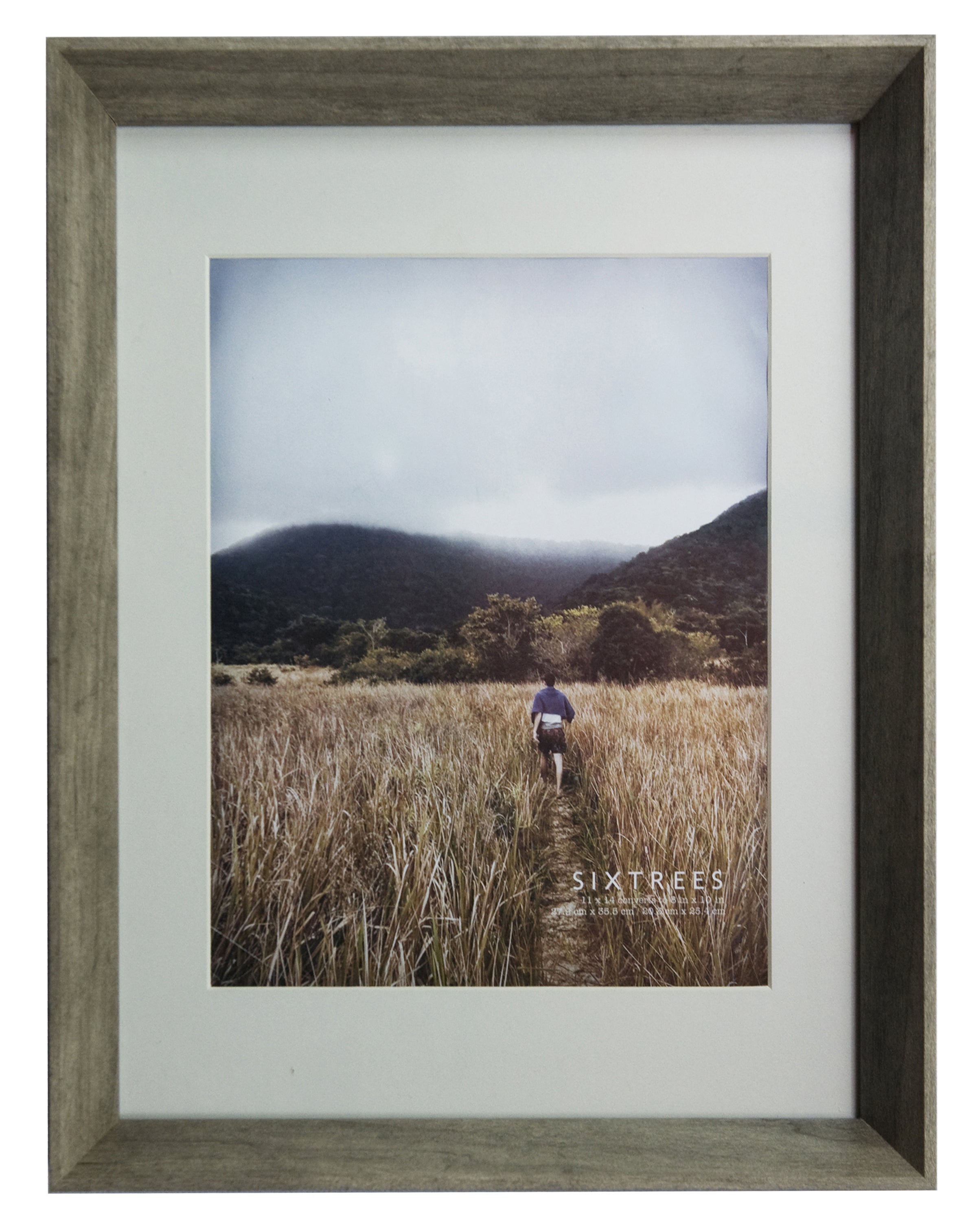Stark Matted Collection Deep Wood Picture Frames -11X14 or 16X20 mats –  Sixtrees