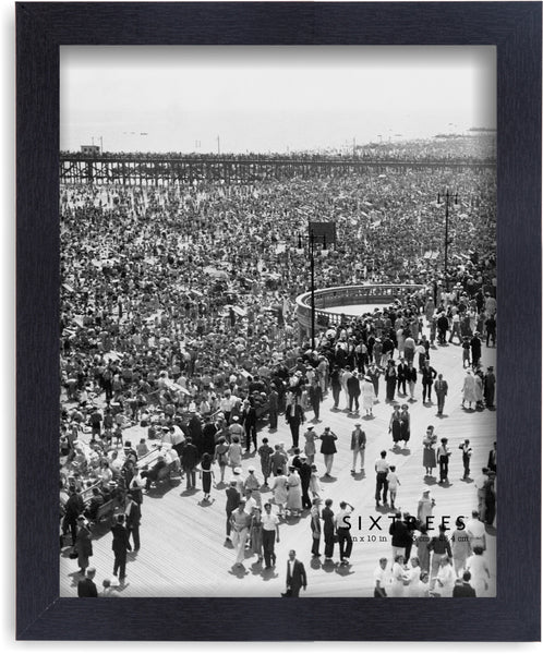 Ethan Wood Picture Frame - 4X4, 4X6, 5X7, 8X10 - Black, White, Grey, Blue, Blond, Natural