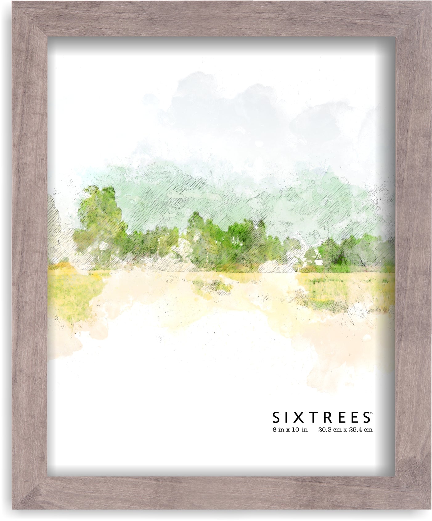 Shelby Collection Dual Colored Wood Picture Frames - 4X4, 4X6, 5X7, 8X –  Sixtrees