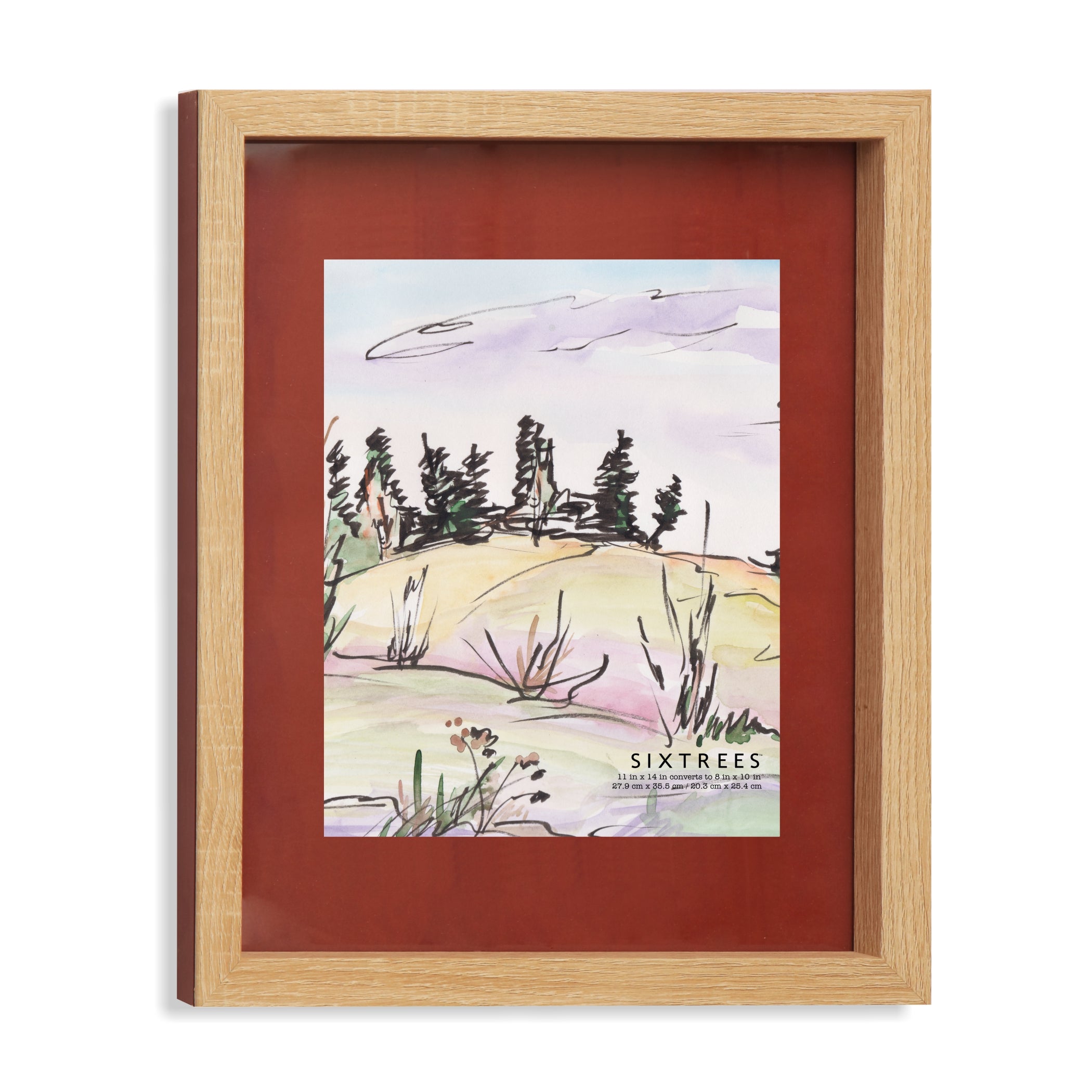 Stark Collection Deep Wood Picture Frames - Multiple Sizes and Colors –  Sixtrees
