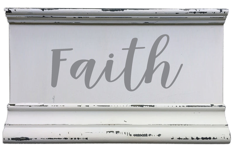 5 X 8 Box Sign Faith