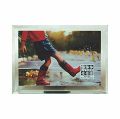 Manhattan Glass Picture Frame | Floating Clear Photo Frames | Sixtrees