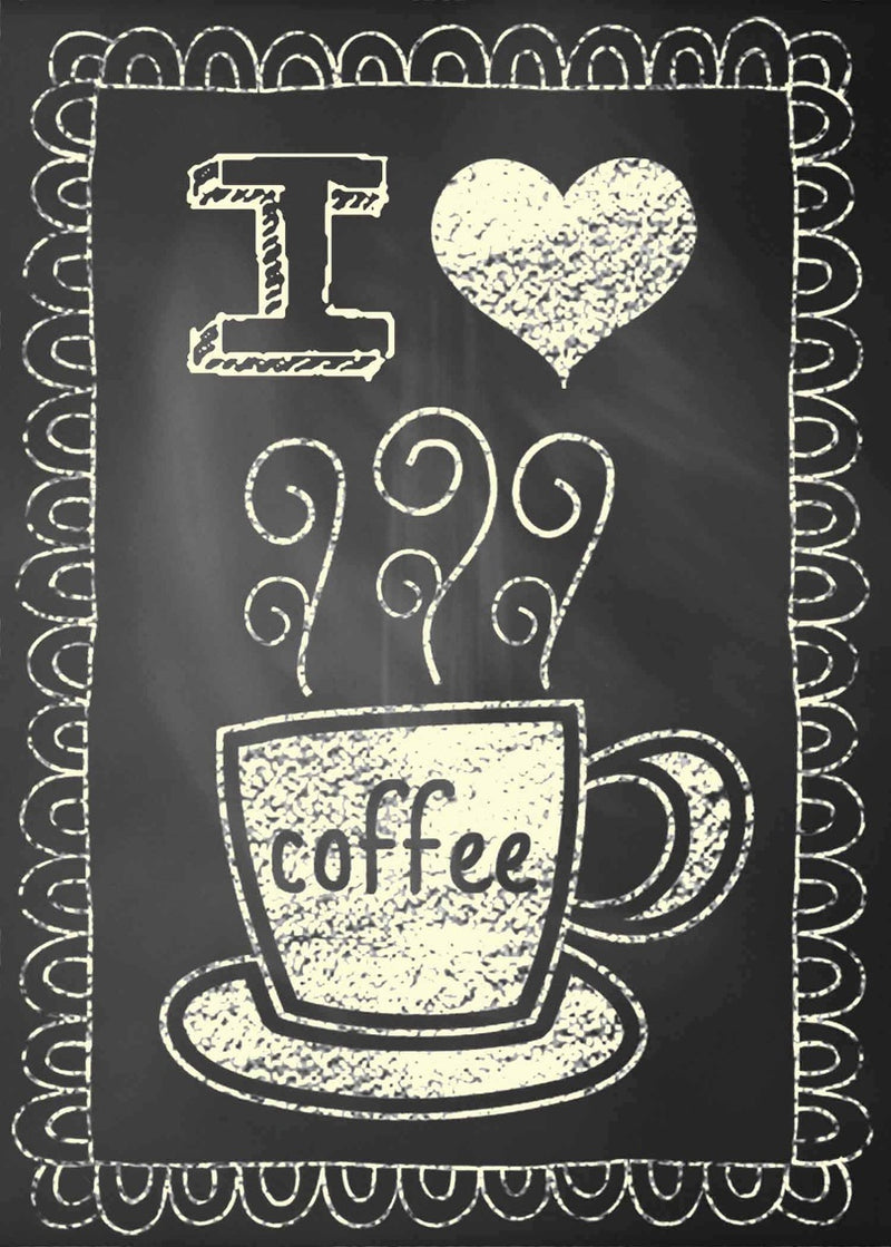 5 X 7 Box Sign I Coffee