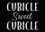 5 X 7 Box Sign Cubicle Sweet Cubicle