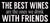 5 X 11 Box Sign The Best Wines Are The Ones We Drink With Friends